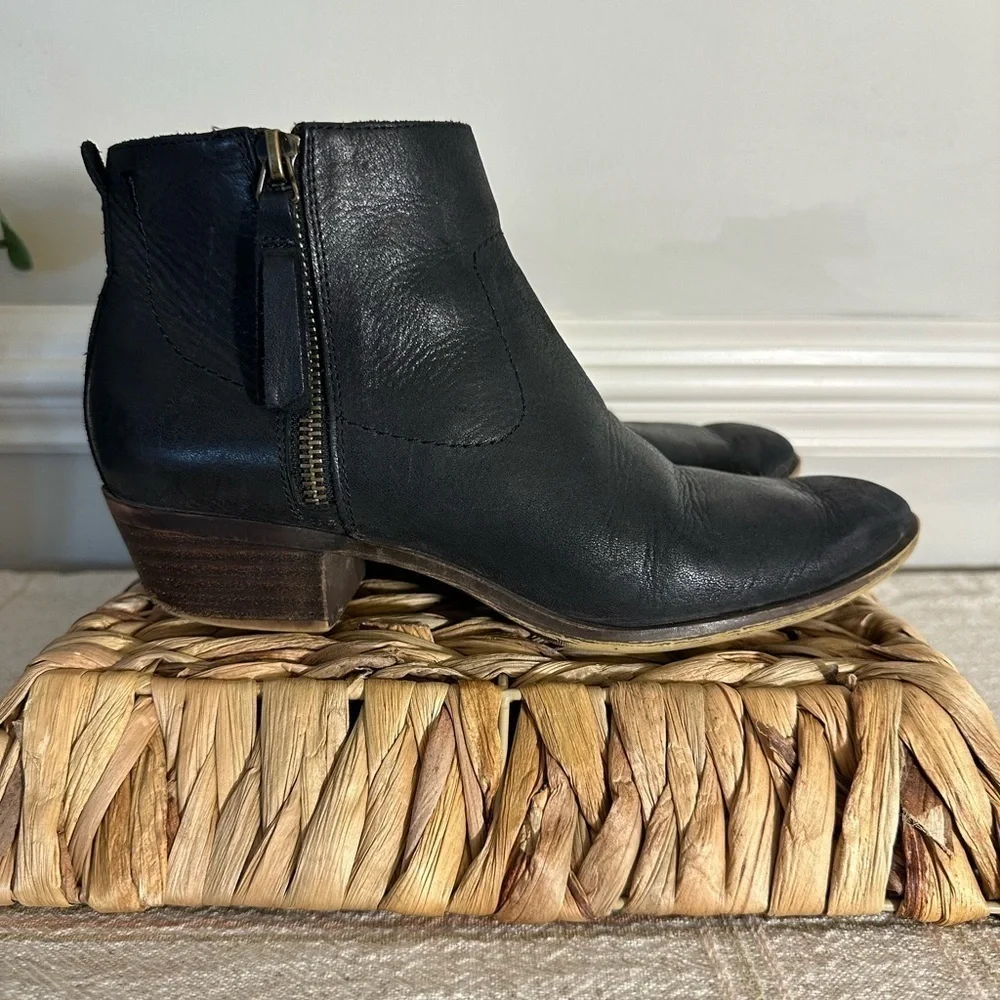 Lucky Brand Black Basel Bootie - Size 7.5M